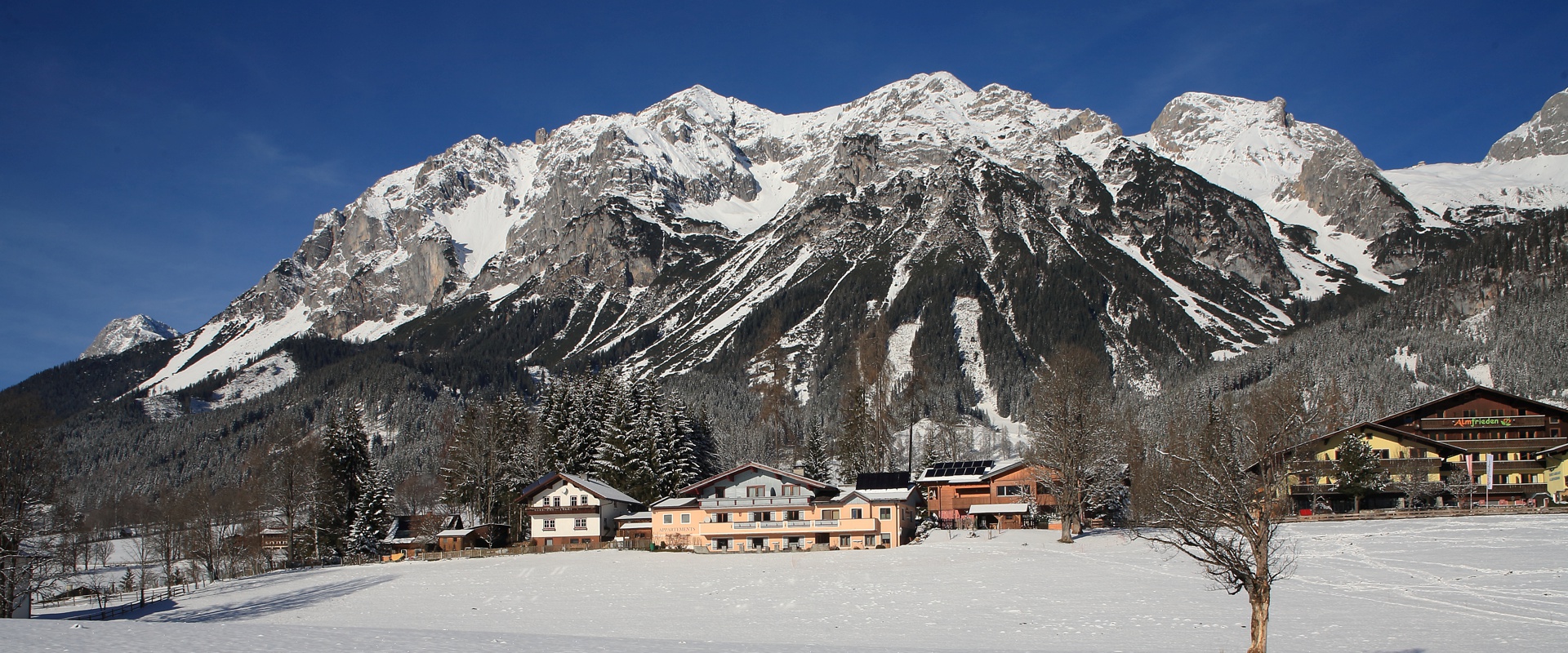 Haus Bergschmied mit Scheichenspitze